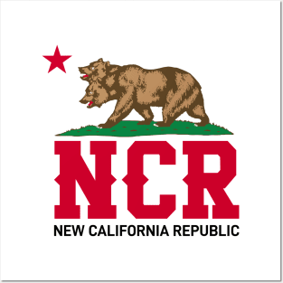 New California Republic Logo Fallout Posters and Art